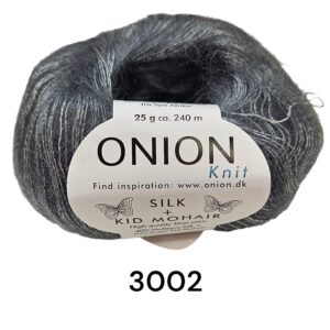 Silk + Kid Mohair 3002 Ljusgrå