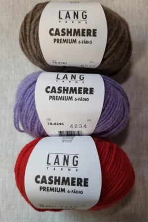 Cashmere-Premium det här är ett riktigt fint garn i hundra procent kashmir.